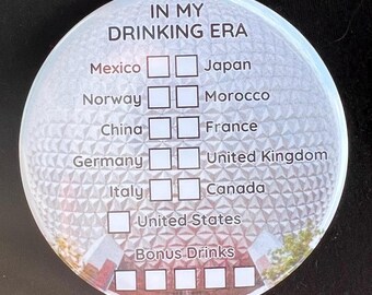 EPCOT - In My Drinking Era Pin