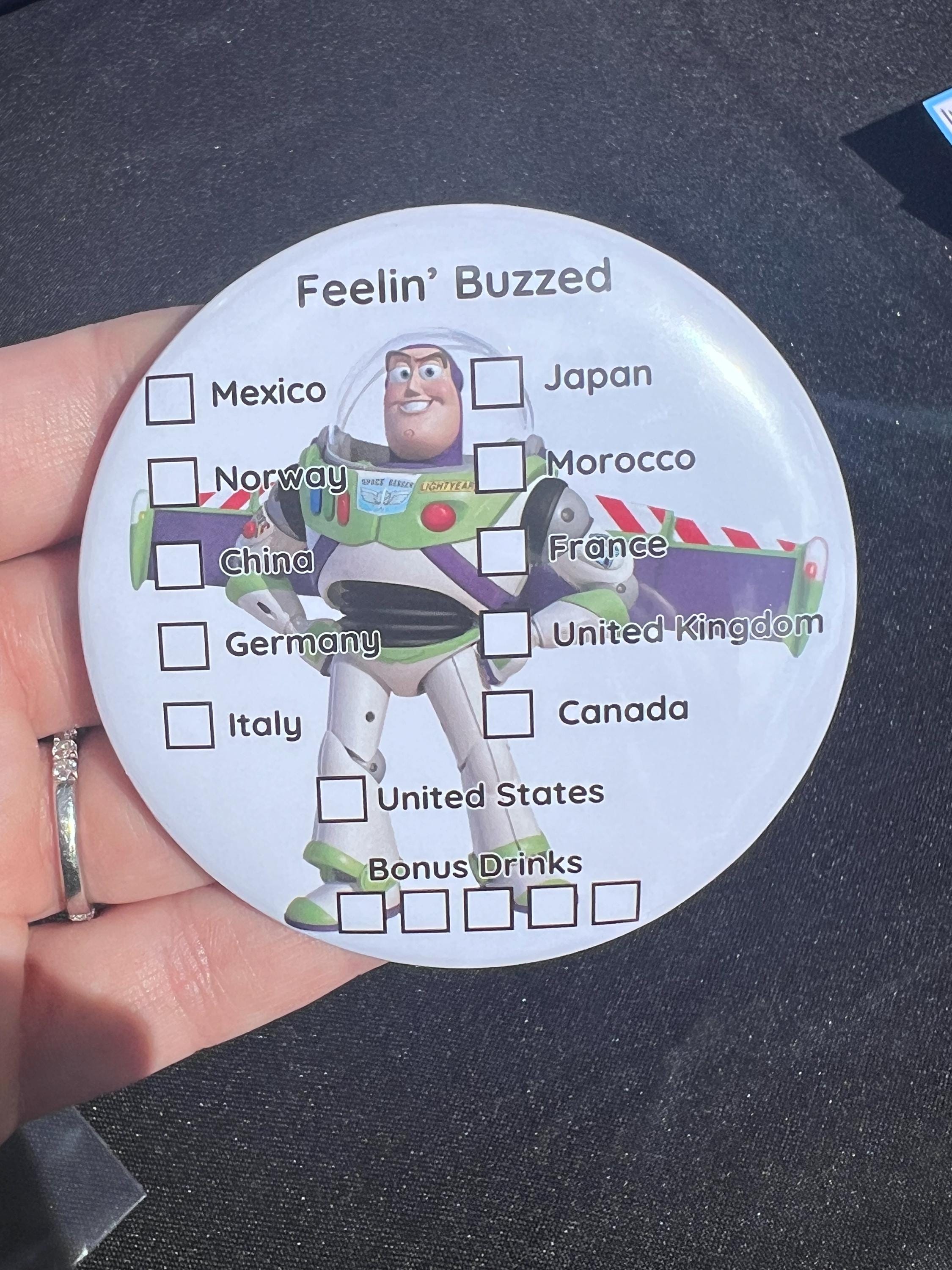 Buzz Lightyear - Feelin’ Buzzed Pin - Etsy