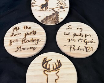 Wie die Hirschhosenuntersetzer!