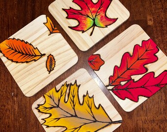 Es ist Herbst, ihr All! Untersetzer Set