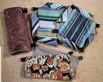 Hamak dla zwierząt z materiału pochodzącego z recyklingu