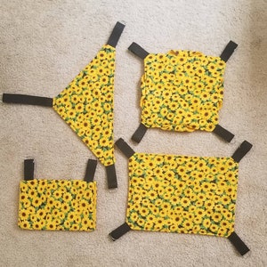 4 piece pet hammock set