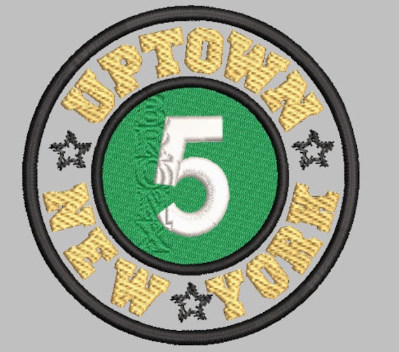 Subway Series 5 Train Patch 