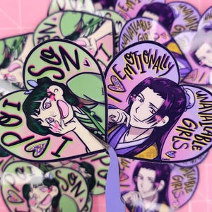Apotheker-Tagebücher: Maomao und Jinshi Holographische Sticker Bild 1