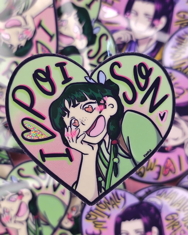 Apotheker-Tagebücher: Maomao und Jinshi Holographische Sticker Bild 3