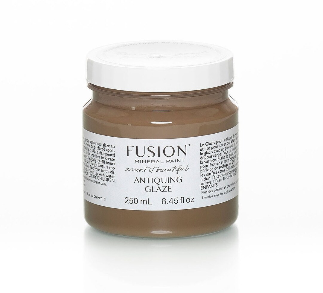 Fusion Mineral Paint Glaze Antiquing Glaze Clear Glaze Etsy
