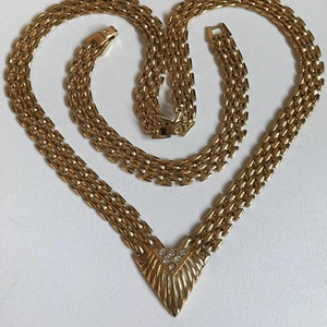 PIERRE CARDIN necklace bracelet set Vintage jewerly pierre cardin