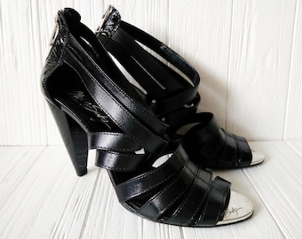 Shoes Miss Sixty vero cuoio - Womans leather pumps shoes - EU 38 /US 6 Vintage