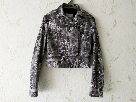 VERSACE vintage jacket Versace medusa jacket - Siz
