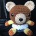 Amigurumi Pride Bear, With All Colors of the Bear Brotherhood Flag