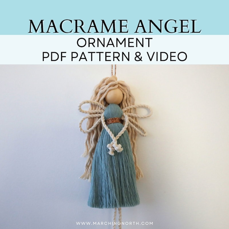 Macrame Angel Patterns Etsy