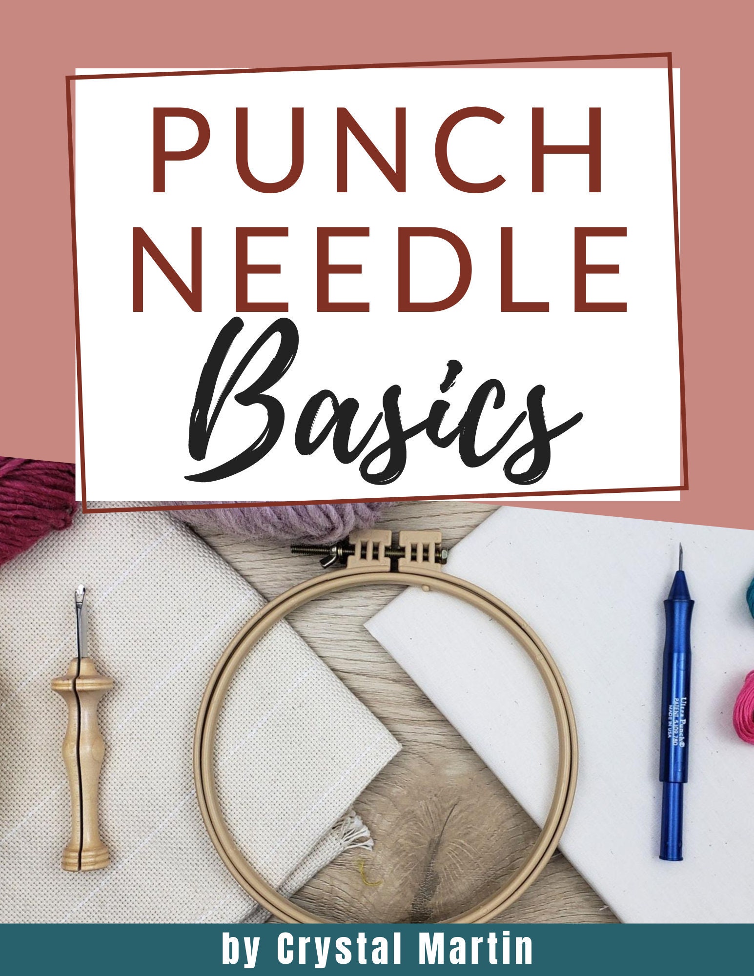 Punch Needle Basics *digital Ebook* / Beginners / Learn How to Do Punch ...