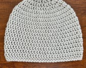 Crochet Hat Pattern PDF – Everyday Crochet Beanie: Top Down Brimless | All Sizes, Beginner Friendly | Written Pattern and Video Tutorial