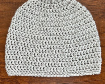 Crochet Hat Pattern PDF – Everyday Crochet Beanie: Top Down Brimless | All Sizes, Beginner Friendly | Written Pattern and Video Tutorial