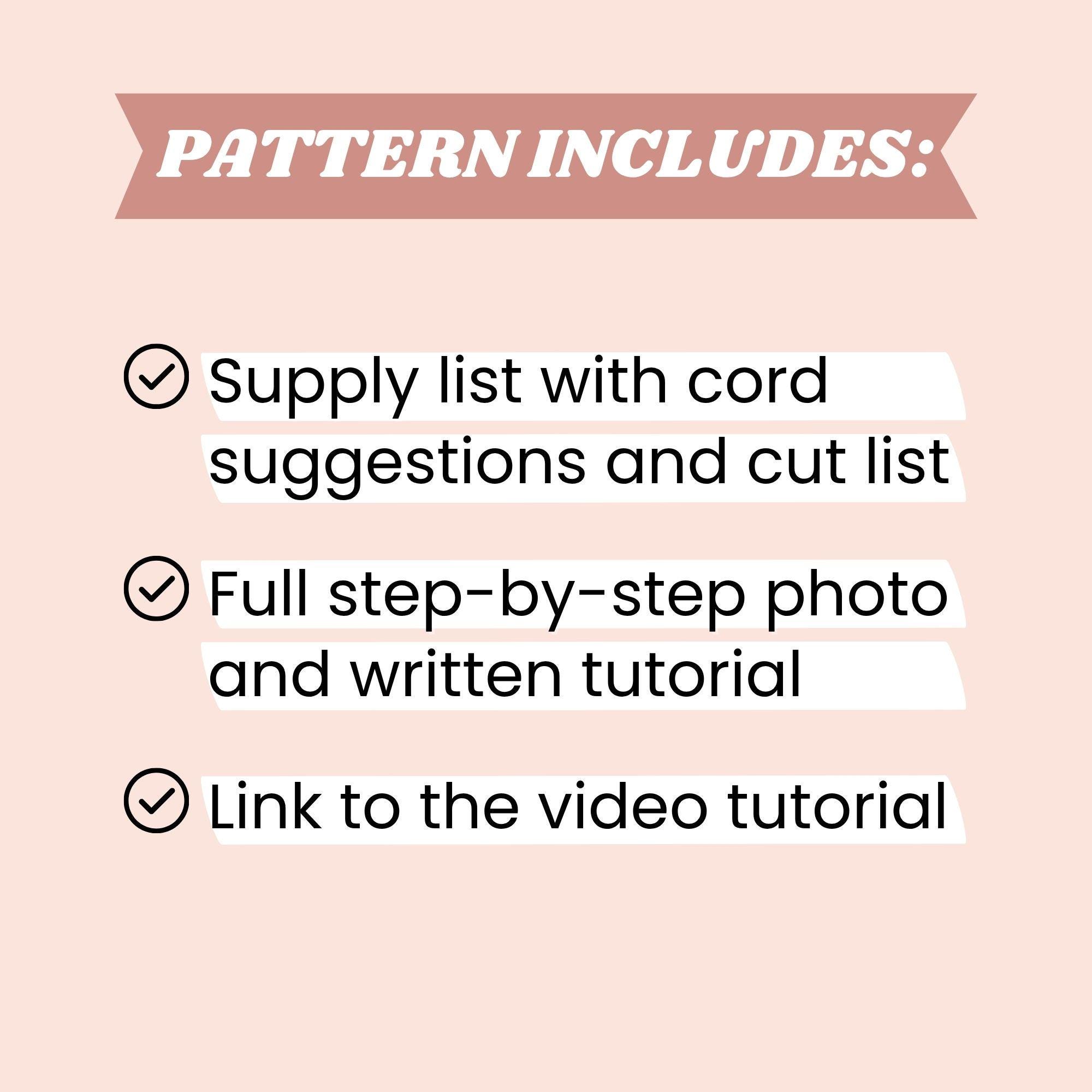Boho Fringe Macrame Plant Hanger Pattern – Easy DIY Hanging Planter ...
