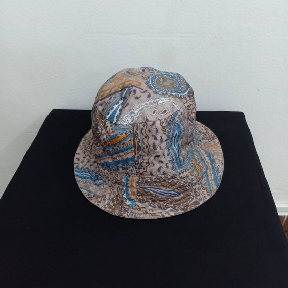 Vintage Paisley Reversible Bucket Hat/Bucket Hat P