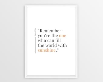 Walt Disney Quote Poster // Download/Digital Print