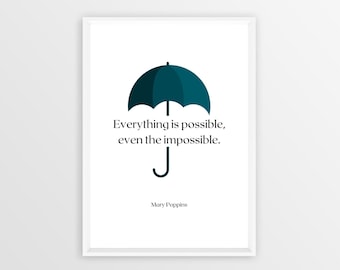 Digital Quote Poster - Instant Download/Digital Print