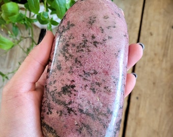 Pink Tourmaline Rubellite Standing Freeform Crystal