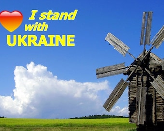 Stand with Ukraine Freedom to Ukraine Pray for Ukraine I'm ukrainian Instant Download Media File