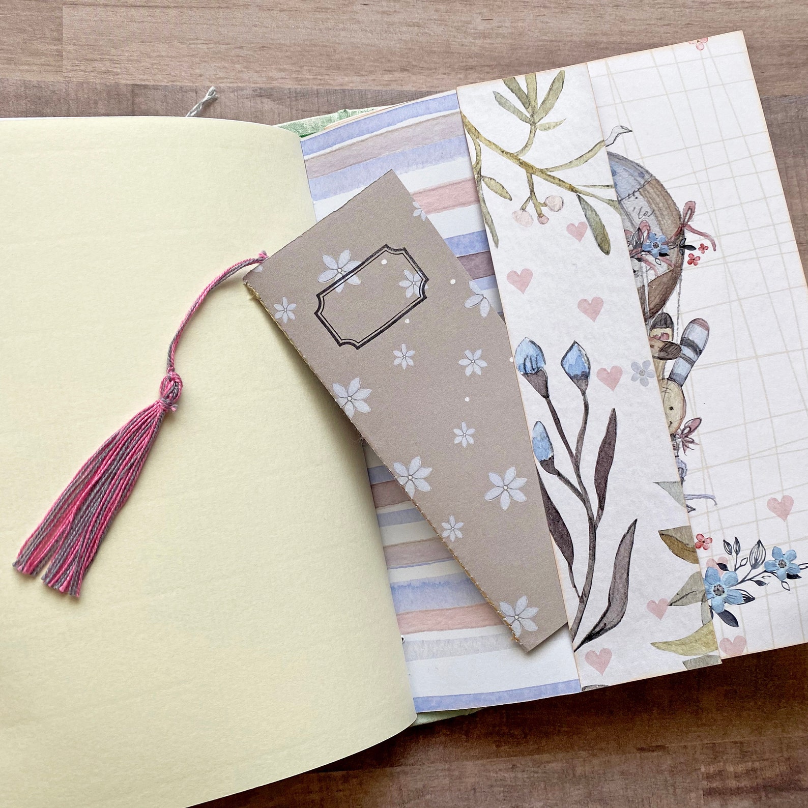 Baby Junk Journal Handmade Journal. Baby Memories Book. Baby Etsy