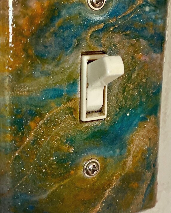 Custom Made to Order Resin Light Switch and Outlet Covers Etsy