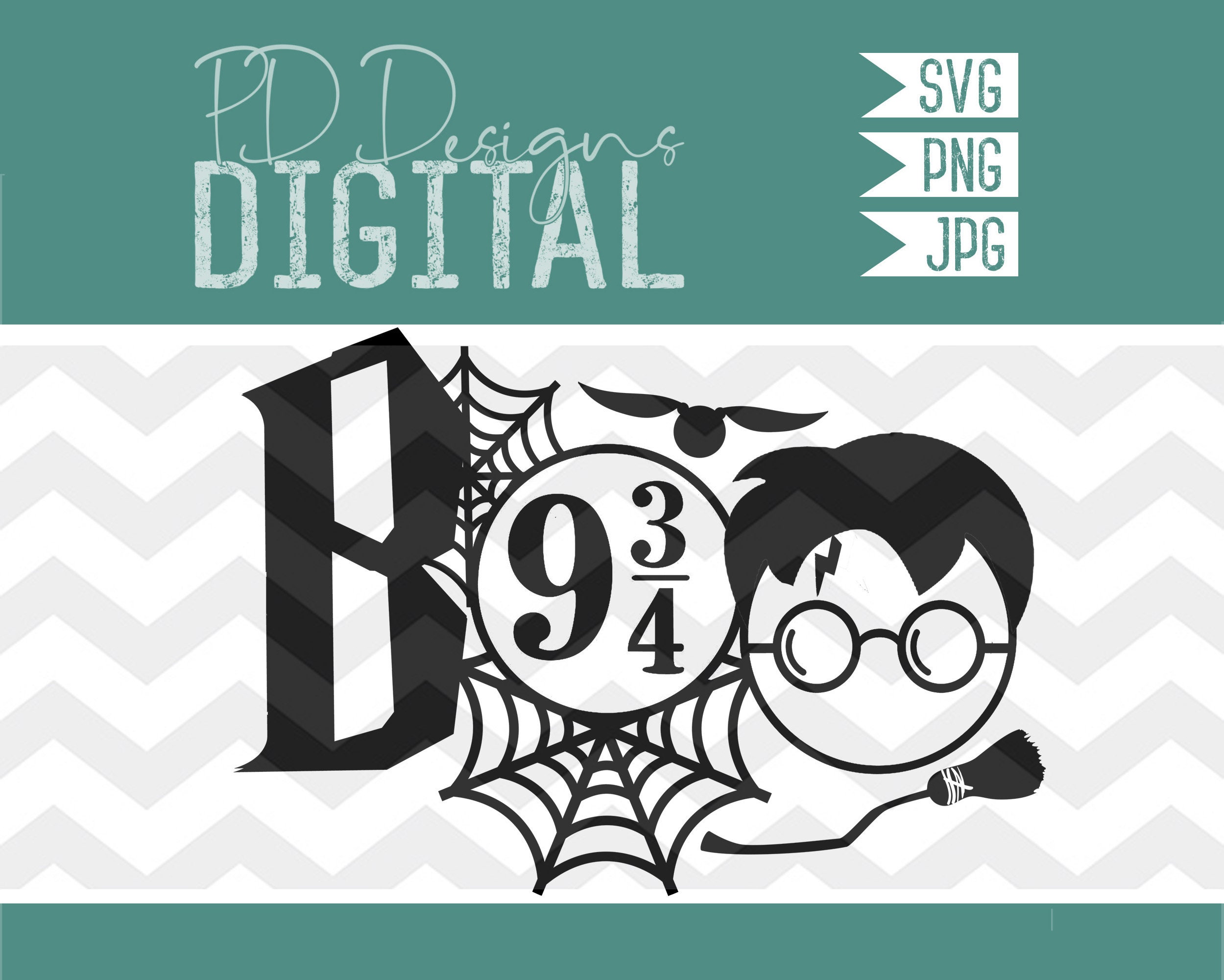 Download SVG Harry Potter Boo Hogwarts Halloween HP Train Boo | Etsy