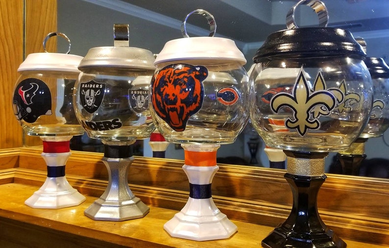 Dallas cowboys NFL Christmas candy globes Etsy