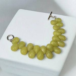Sterling Silver Gemstone Bead Bracelet