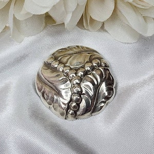 Vintage Georg Jensen Denmark Sterling Silver Brooch