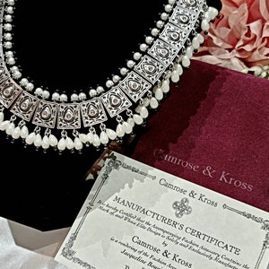 Jackie Kennedy JBK Camrose & Kross Statement Necklace