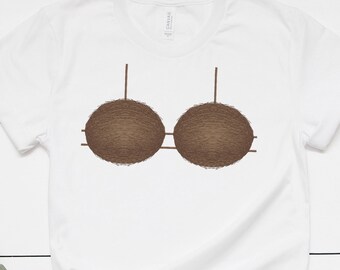 Coconut bra | Etsy