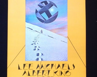 Lee Michaels, Albert King, Fillmore West Concert Poster, 1970