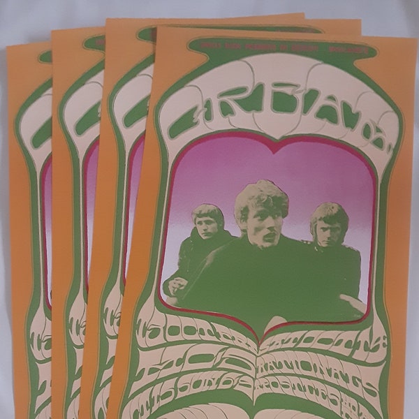 1967 Cream MC5 Uncle Russ  Grande Ballroom Original Concert Poster by Gary Grimshaw > 2nd Print