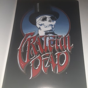 GRATEFUL DEAD * Poster #P7117 * 1990 * Skeleton in Top Hat