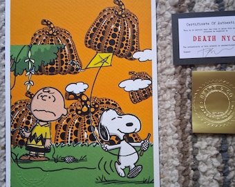 DEATH NYC Framed Lithograph Ltd Edit of 100 