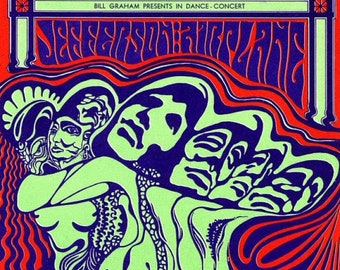 Grateful Dead 1981 Original Europe Concert DESERT SKULL Postcard