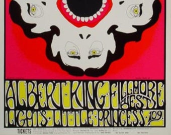 Grateful Dead 1974 Concert Poster: A Day on the Green, Randy Tuten