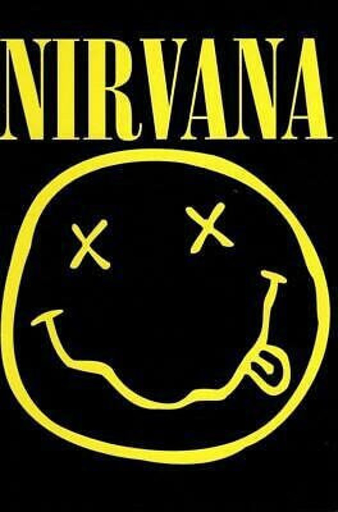 Nirvana Cartes Postales Grunge Postcard
