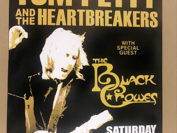 Tom Petty & the Black Crowes 2005 Concert Poster, UMB Amphitheater
