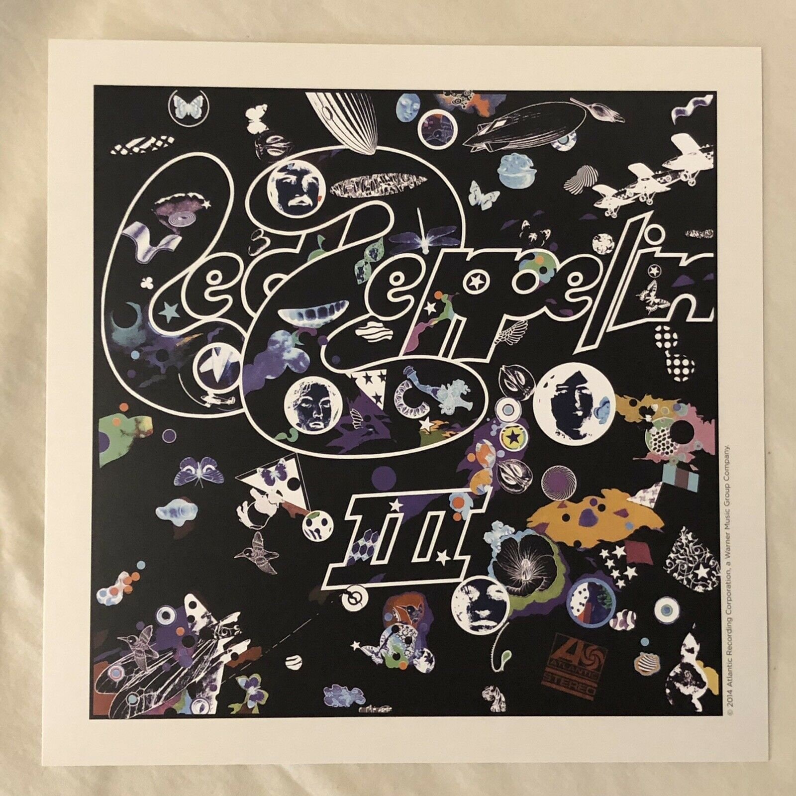 Led Zeppelin III Promo Poster, 8