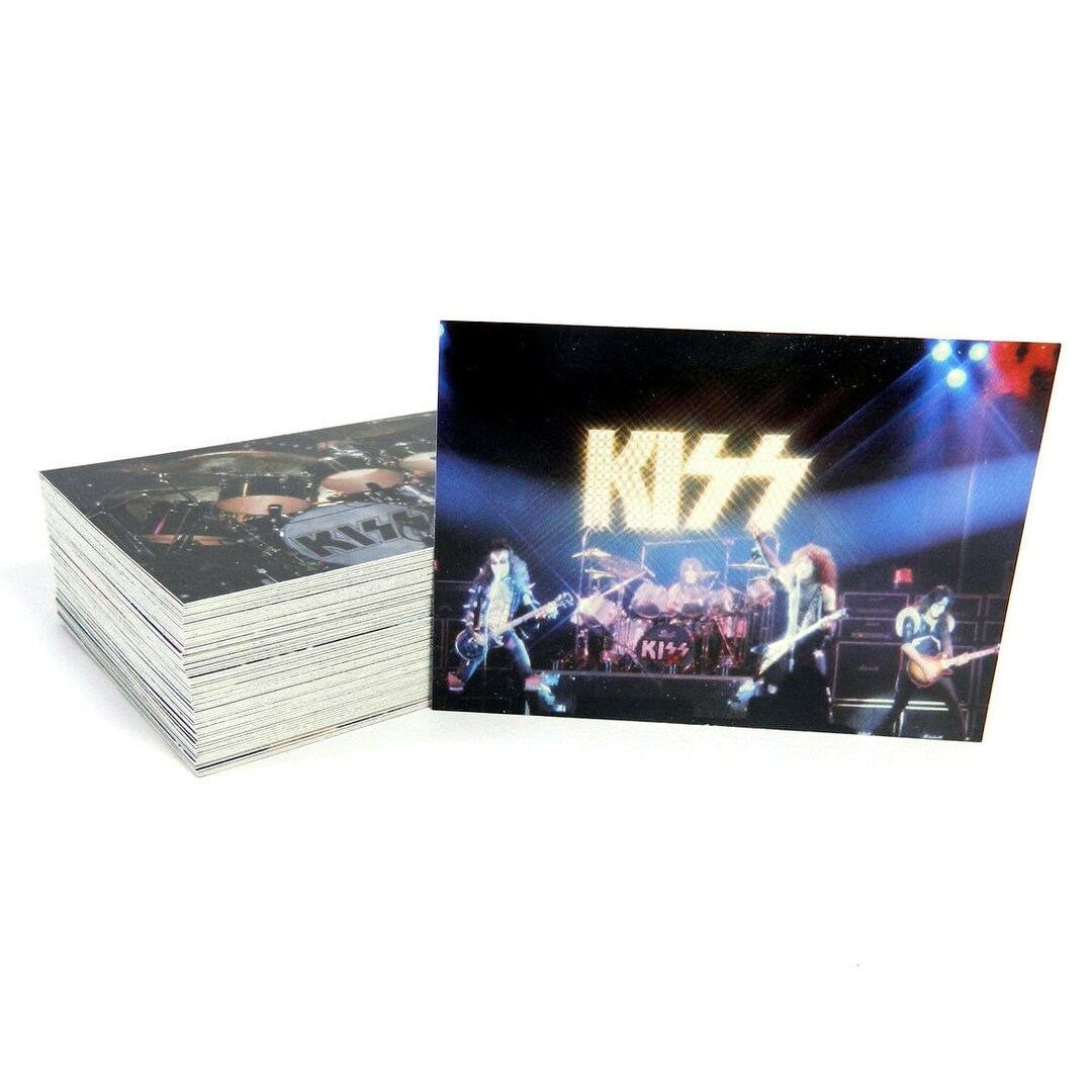 Kiss Alive Trading Card Set, 2001 NECA Factory Sealed (72 Cards