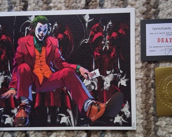 DEATH NYC - Sneakers - Signed, Certificate, Numbered - Limited