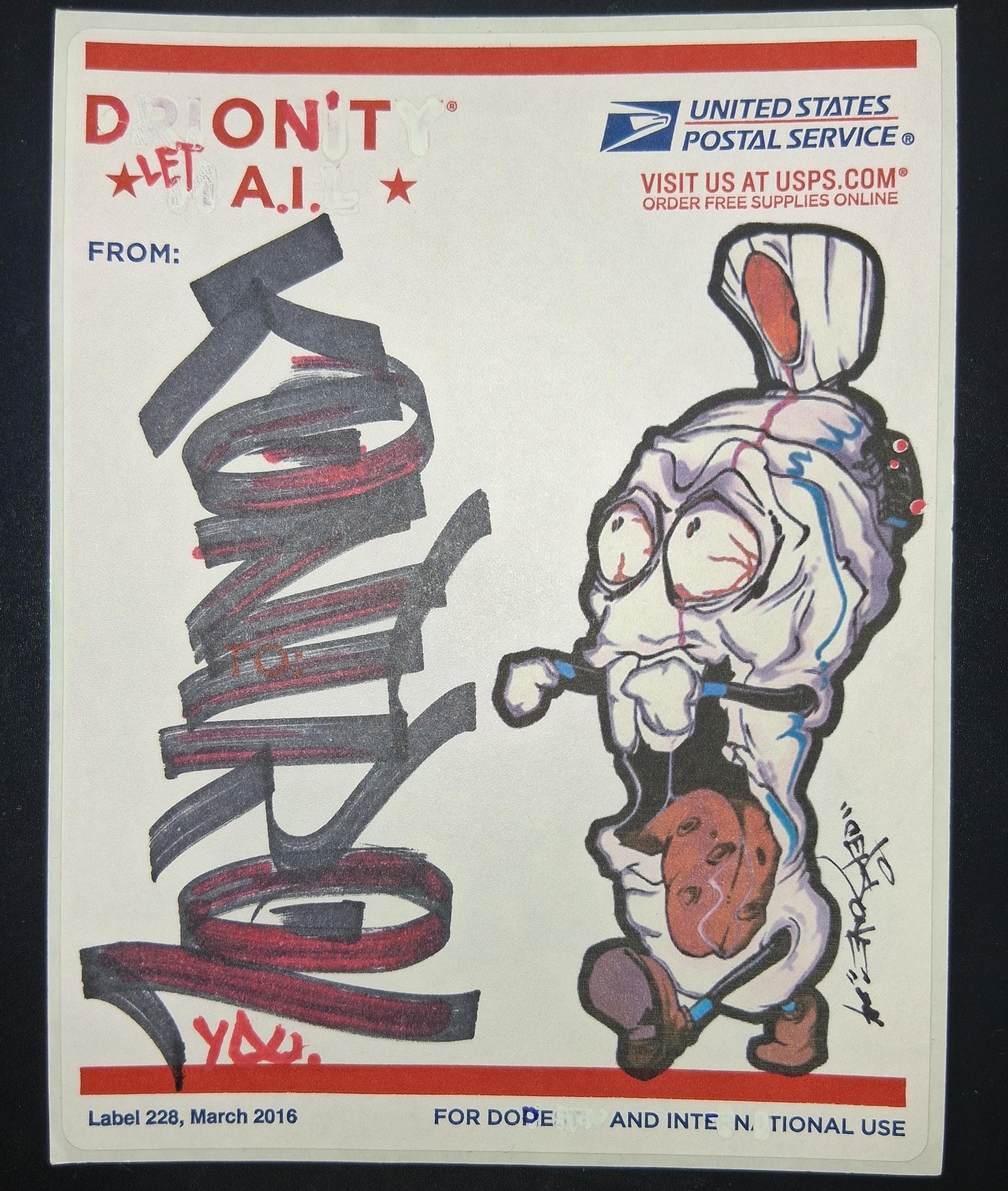 Signed Graffiti Street Art Sticker, Cleveland Artist Cepsone - Etsy