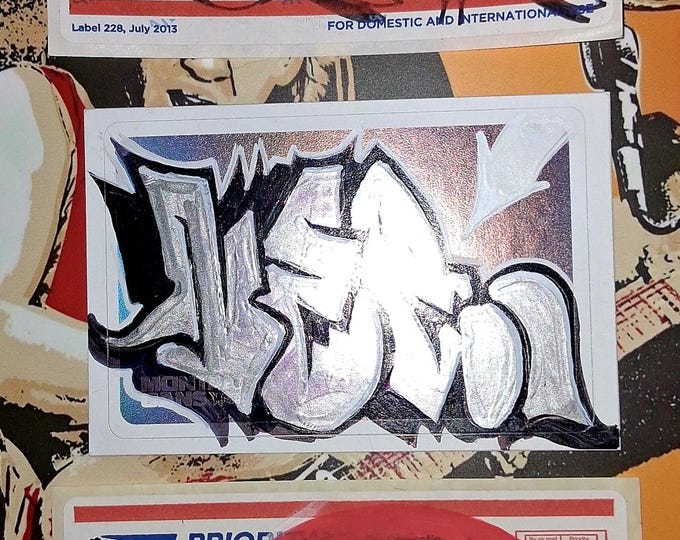 Usps Sticker Sheets USPS Graffiti Sticker Set, Hand-drawn Street Art by NER - Etsy