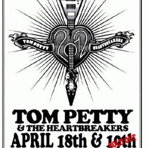 2012 Tom Petty and the Heartbreakers Original Promo Concert Poster