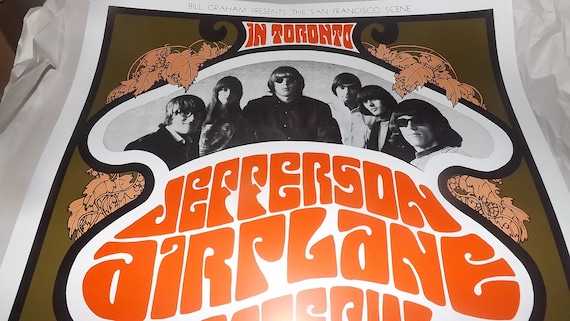1967 Jefferson Airplane Grateful Dead Bill Graham Fillmore