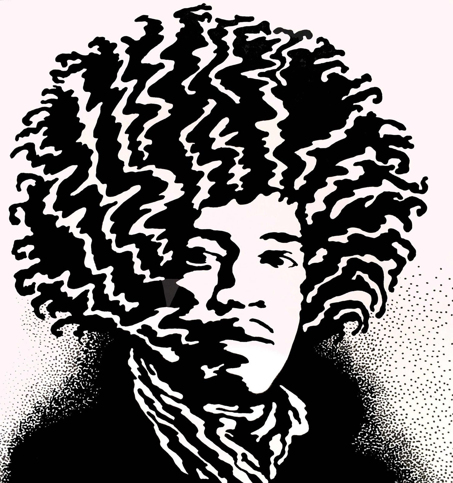 アート・デザイン・音楽 BOLISM/1960 Jimi Hendrix 1968 Pinnacle Shrine Auditorium Concert Poster by