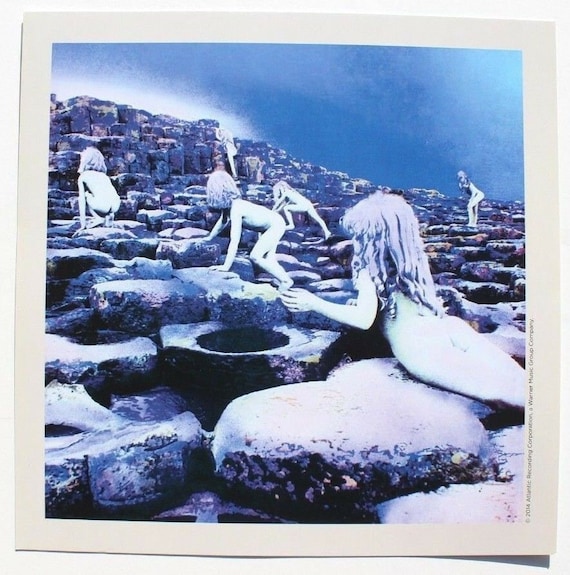 Led Zeppelin 'houses of the Holy' Promo Lithograph Poster, 2014 - Etsy
