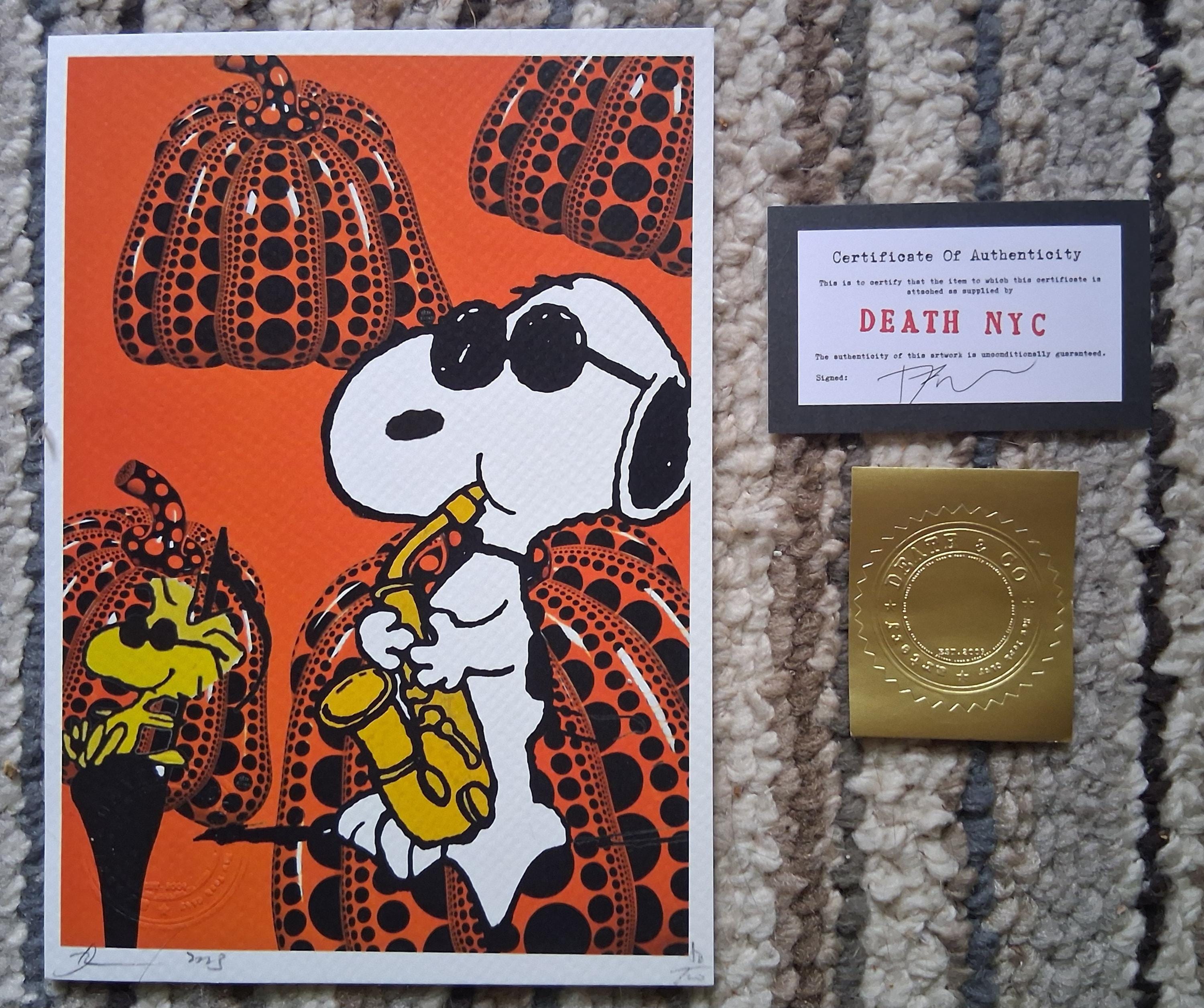 DEATH NYC/限定アートポスター/スヌーピー O/ウッドストック/ DEATH NYC/限定アートポスター/スヌーピー O/ウッドストック 【公式通販】